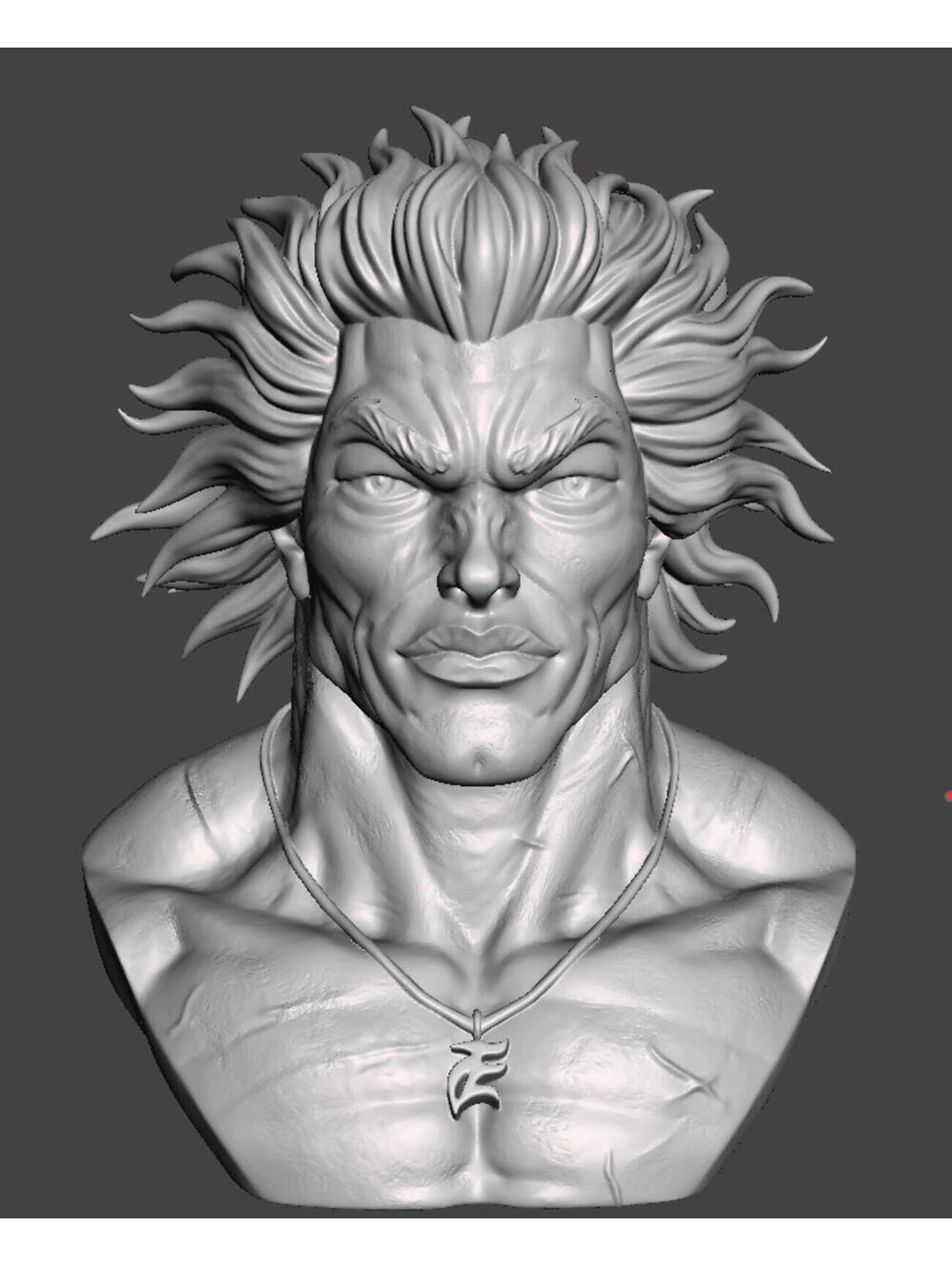 Yuijiro Hanma Bust - Anime Lover Gift - Gift for Gamer - Manga Gift Idea